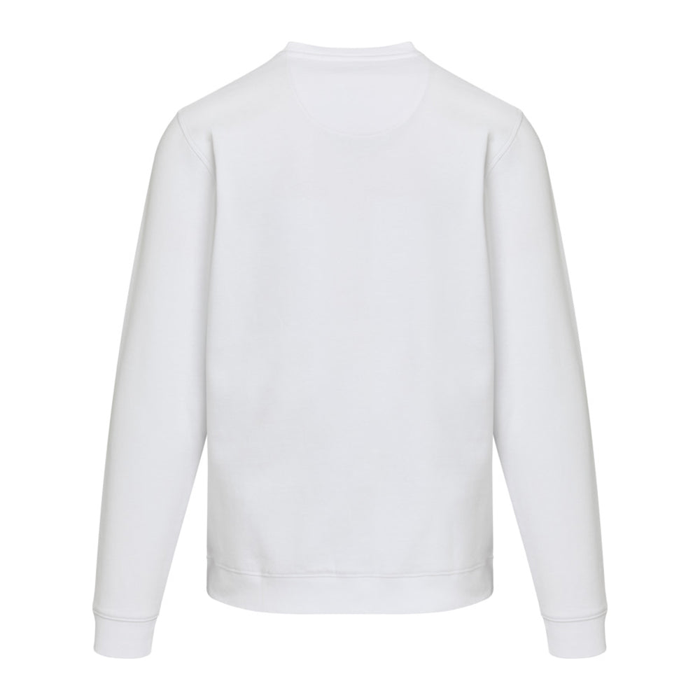 White - Back - Elevate Unisex Adult Jasper Sweatshirt