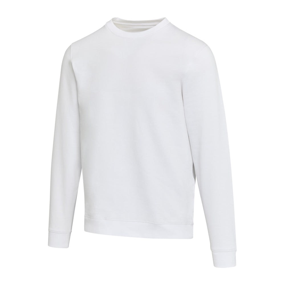 White - Side - Elevate Unisex Adult Jasper Sweatshirt