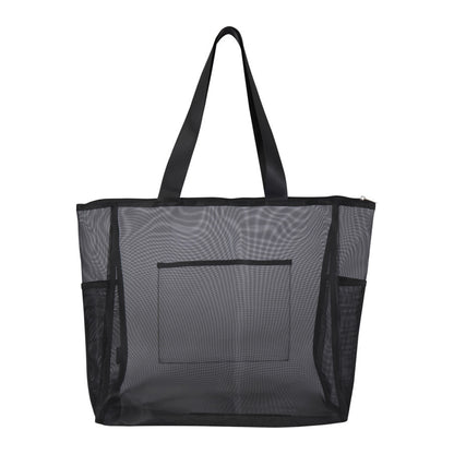 Black - Back - Floso Mesh 23L Tote Bag