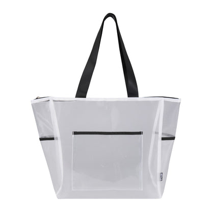 White - Front - Floso Mesh 23L Tote Bag