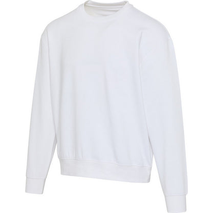 White - Side - Elevate Unisex Adult Boris Oversized Sweatshirt