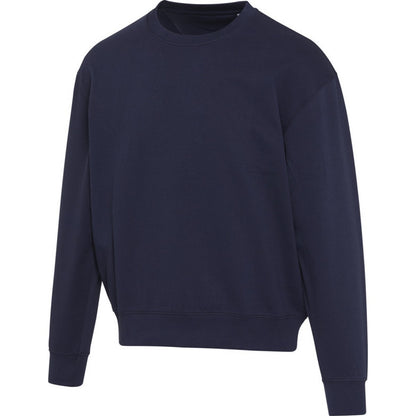 Navy - Side - Elevate Unisex Adult Boris Oversized Sweatshirt