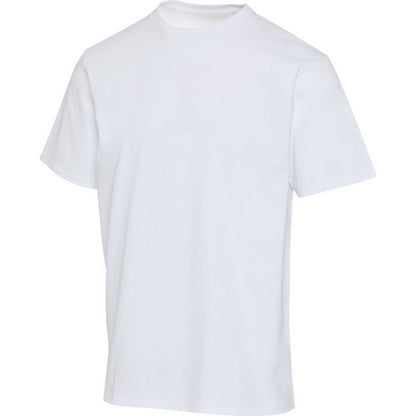 White - Side - Elevate Unisex Adult Lucas Organic Oversized T-Shirt