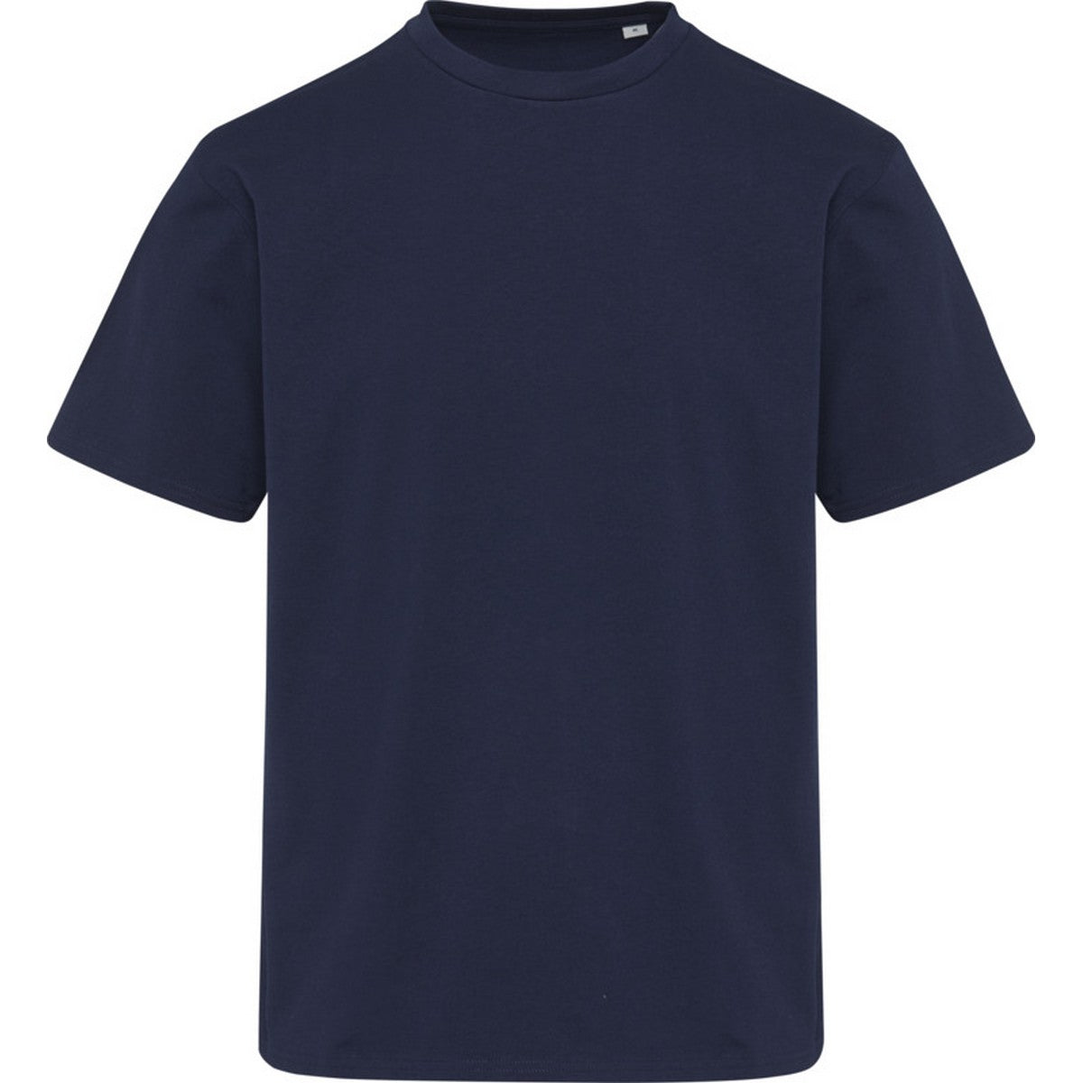 Navy - Front - Elevate Unisex Adult Lucas Organic Oversized T-Shirt