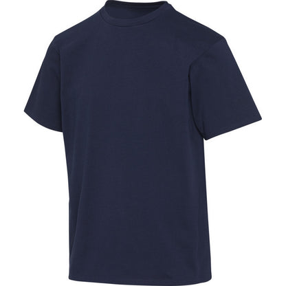Navy - Side - Elevate Unisex Adult Lucas Organic Oversized T-Shirt