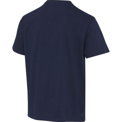 Navy - Lifestyle - Elevate Unisex Adult Lucas Organic Oversized T-Shirt