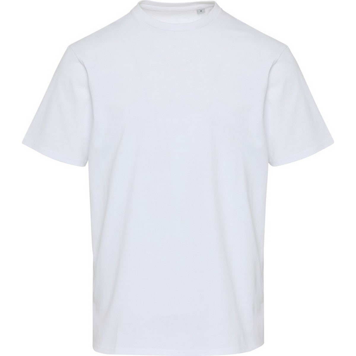 White - Front - Elevate Unisex Adult Lucas Organic Oversized T-Shirt