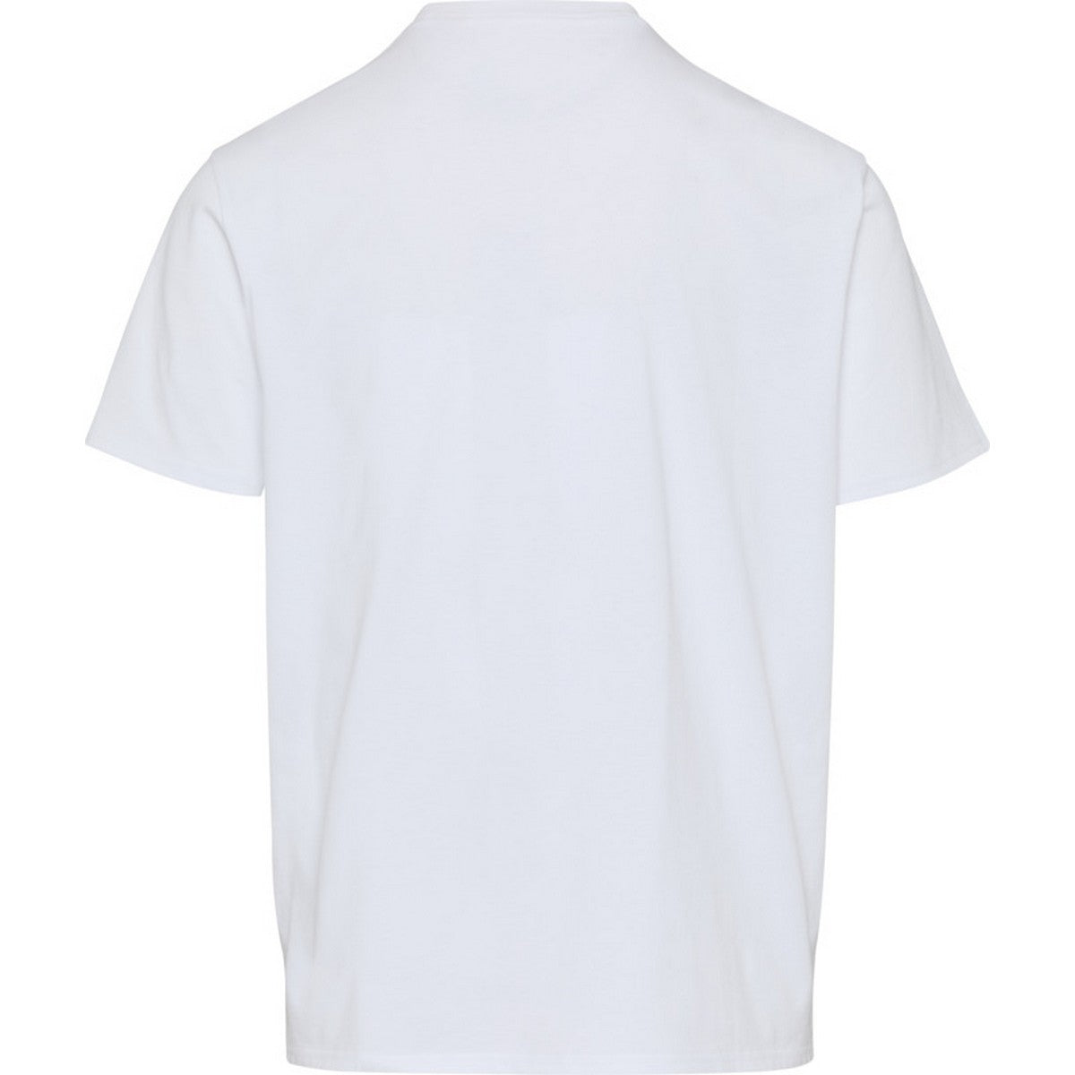 White - Back - Elevate Unisex Adult Lucas Organic Oversized T-Shirt