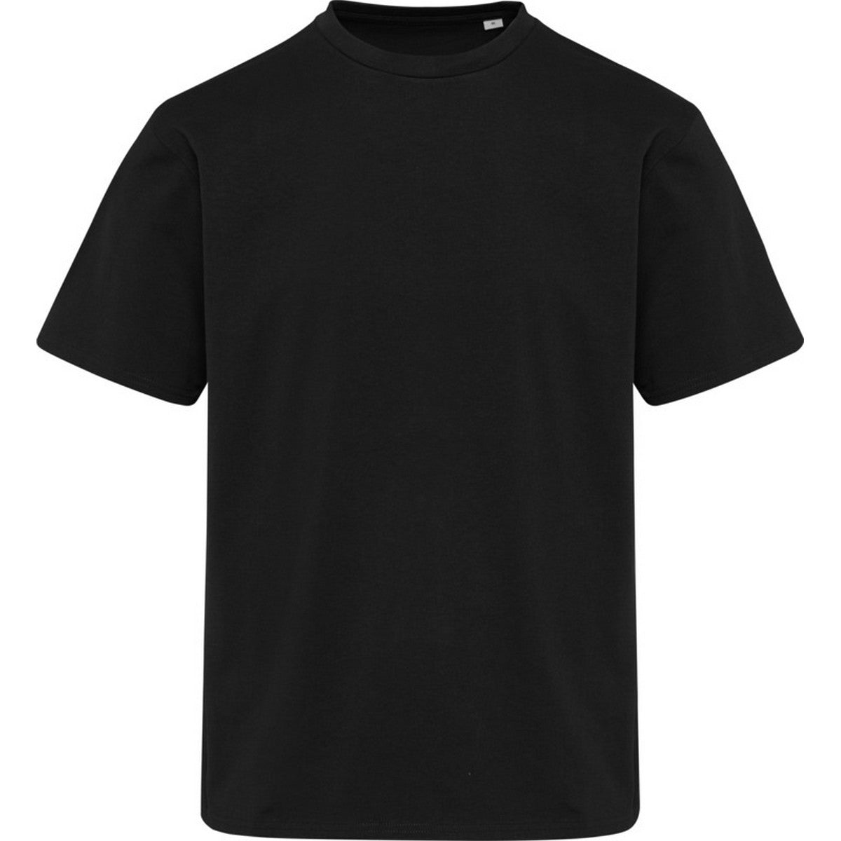 Black - Front - Elevate Unisex Adult Lucas Organic Oversized T-Shirt