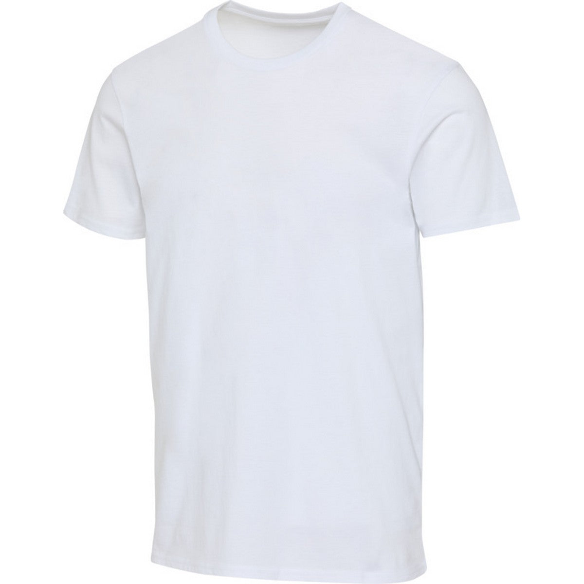 White - Side - Elevate Unisex Adult Organic T-Shirt