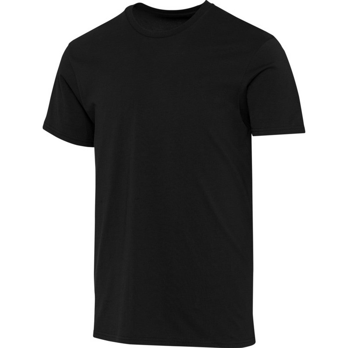 Black - Side - Elevate Unisex Adult Organic T-Shirt