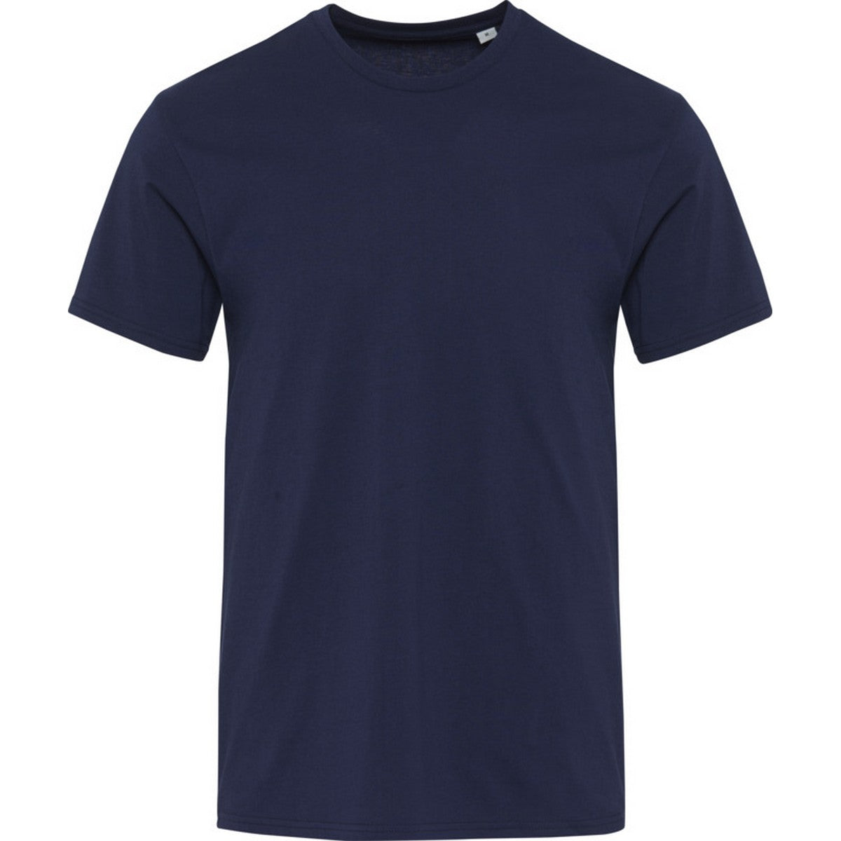 Navy - Front - Elevate Unisex Adult Organic T-Shirt