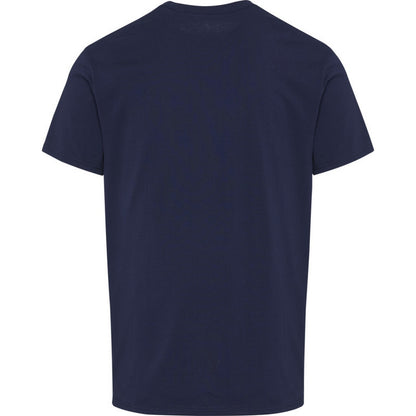 Navy - Back - Elevate Unisex Adult Organic T-Shirt