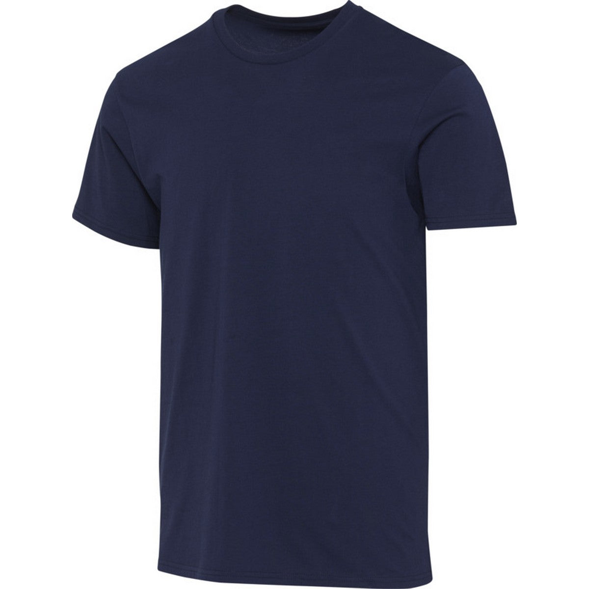Navy - Side - Elevate Unisex Adult Organic T-Shirt