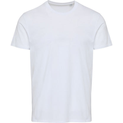 White - Front - Elevate Unisex Adult Organic T-Shirt