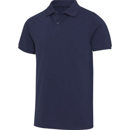 Navy - Side - Elevate Unisex Adult Beryl Polo Shirt