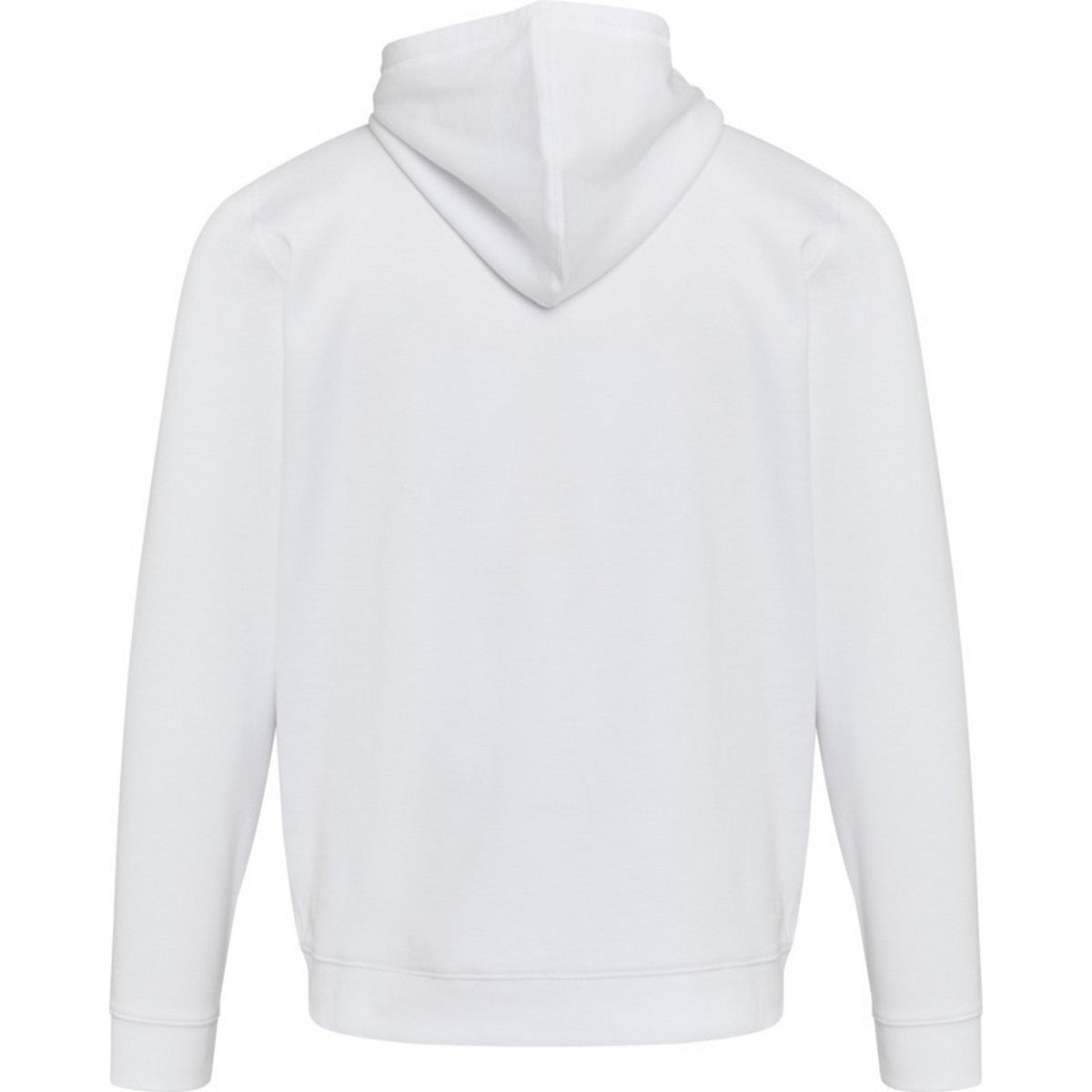White - Back - Elevate Unisex Adult Jasper Full Zip Hoodie
