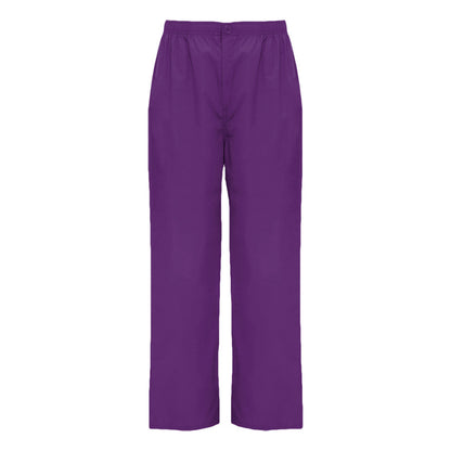 Grape - Front - Roly Workwear Unisex Adult Vademecum Work Trousers