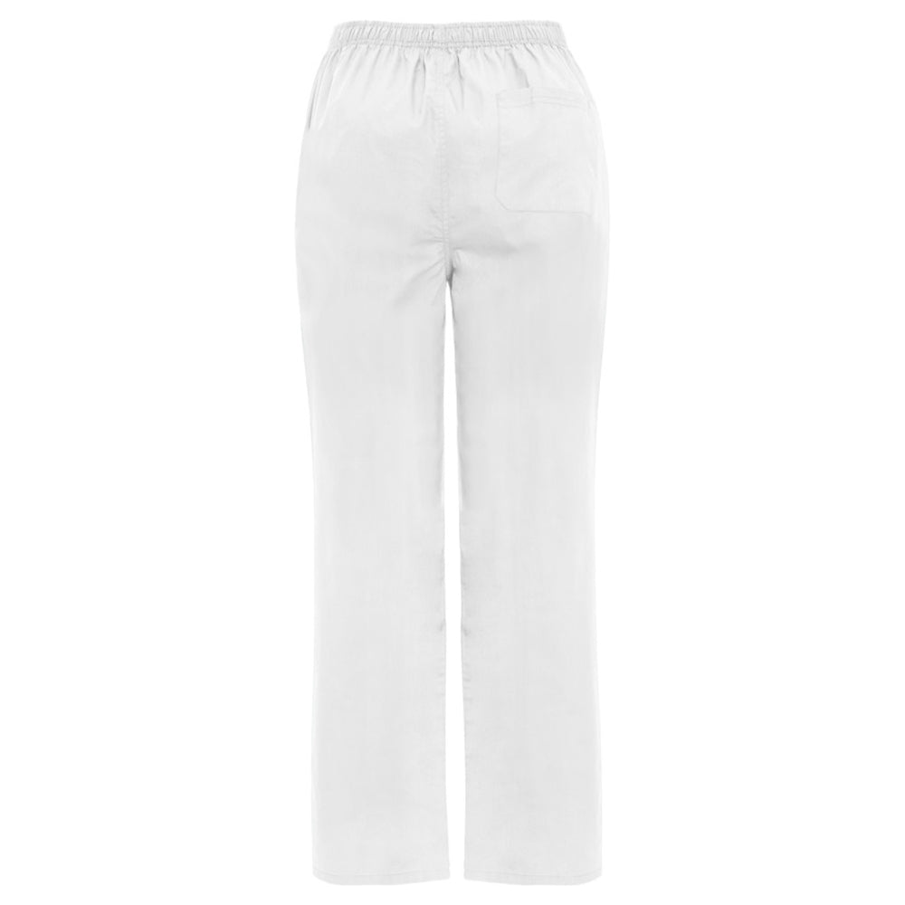 White - Back - Roly Workwear Unisex Adult Vademecum Work Trousers