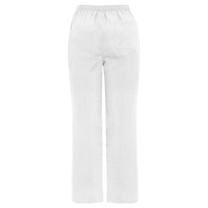White - Back - Roly Workwear Unisex Adult Vademecum Work Trousers