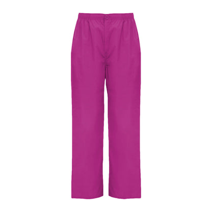 Violet - Front - Roly Workwear Unisex Adult Vademecum Work Trousers