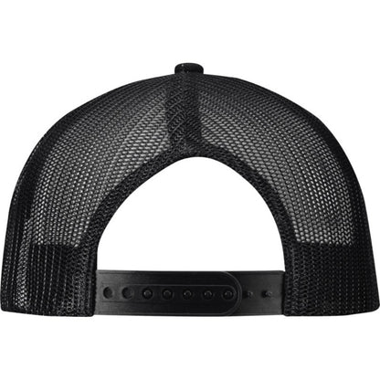 Black - Back - Elevate Unisex Adult Drift 6 Panel Snapback Cap