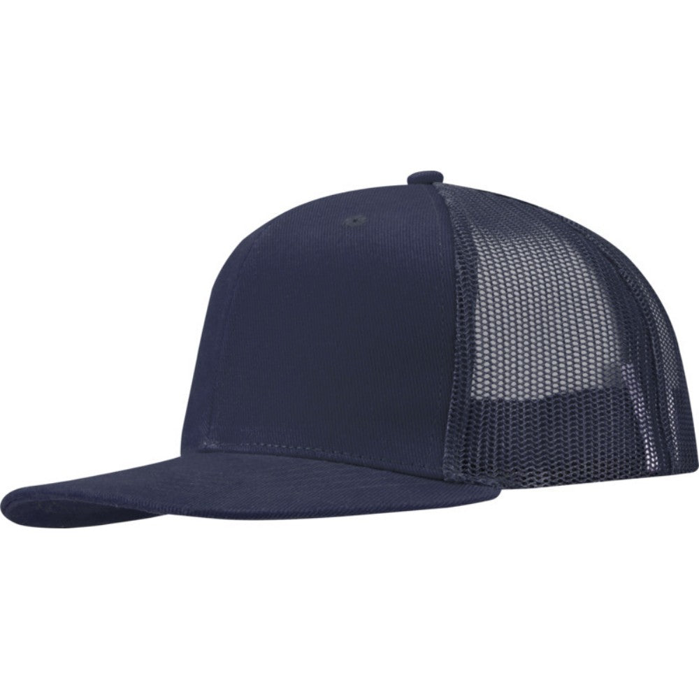 Navy - Lifestyle - Elevate Unisex Adult Drift 6 Panel Snapback Cap
