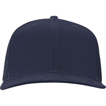 Navy - Front - Elevate Unisex Adult Drift 6 Panel Snapback Cap