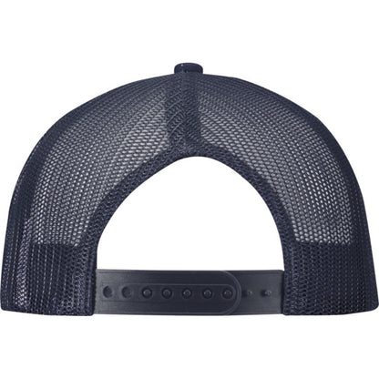 Navy - Back - Elevate Unisex Adult Drift 6 Panel Snapback Cap