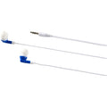 Royal Blue-White - Back - Bullet Rebel Earbuds