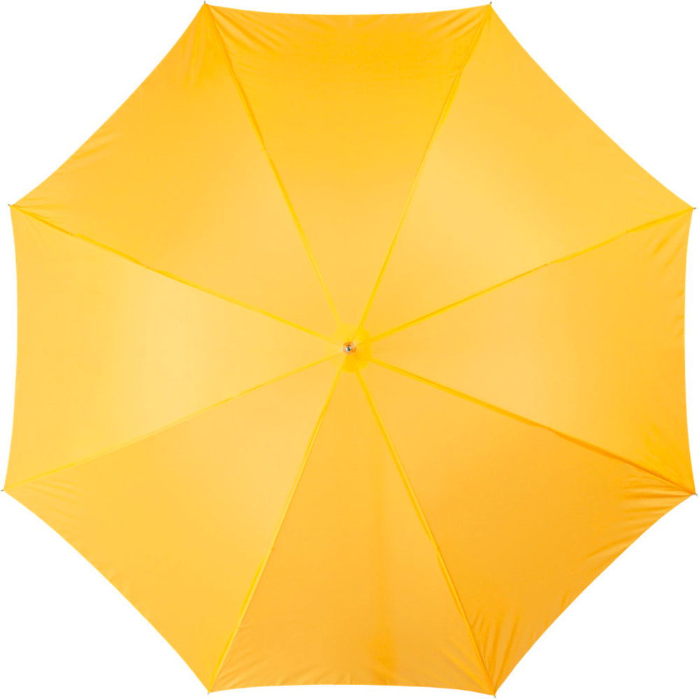 Yellow - Back - Bullet 23in Lisa Automatic Umbrella