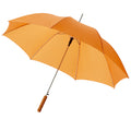 Orange - Front - Bullet 23in Lisa Automatic Umbrella