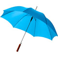 Blue - Front - Bullet 23in Lisa Automatic Umbrella