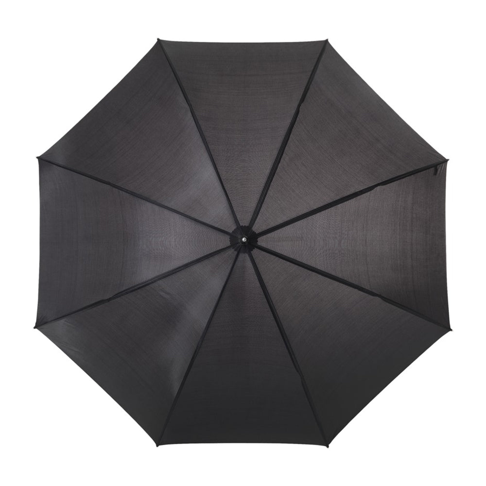 Solid Black - Back - Bullet 30in Golf Umbrella