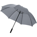 Grey - Front - Bullet 30in Yfke Storm Umbrella