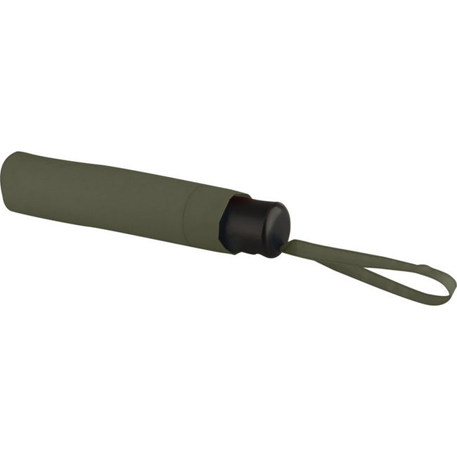 Forest Green - Back - Bullet 21.5in Ida 3-Section Umbrella