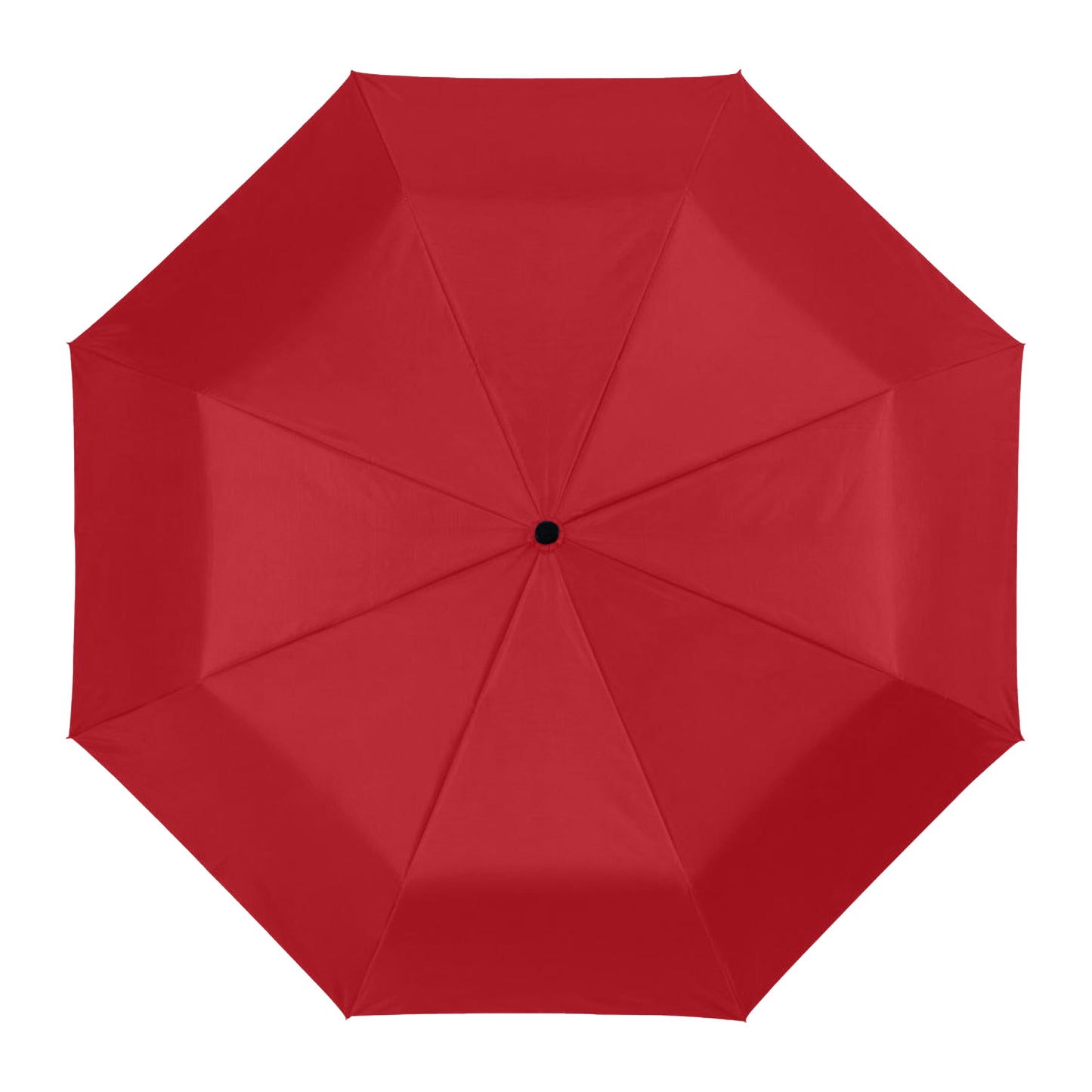 Red - Back - Bullet 21.5in Ida 3-Section Umbrella