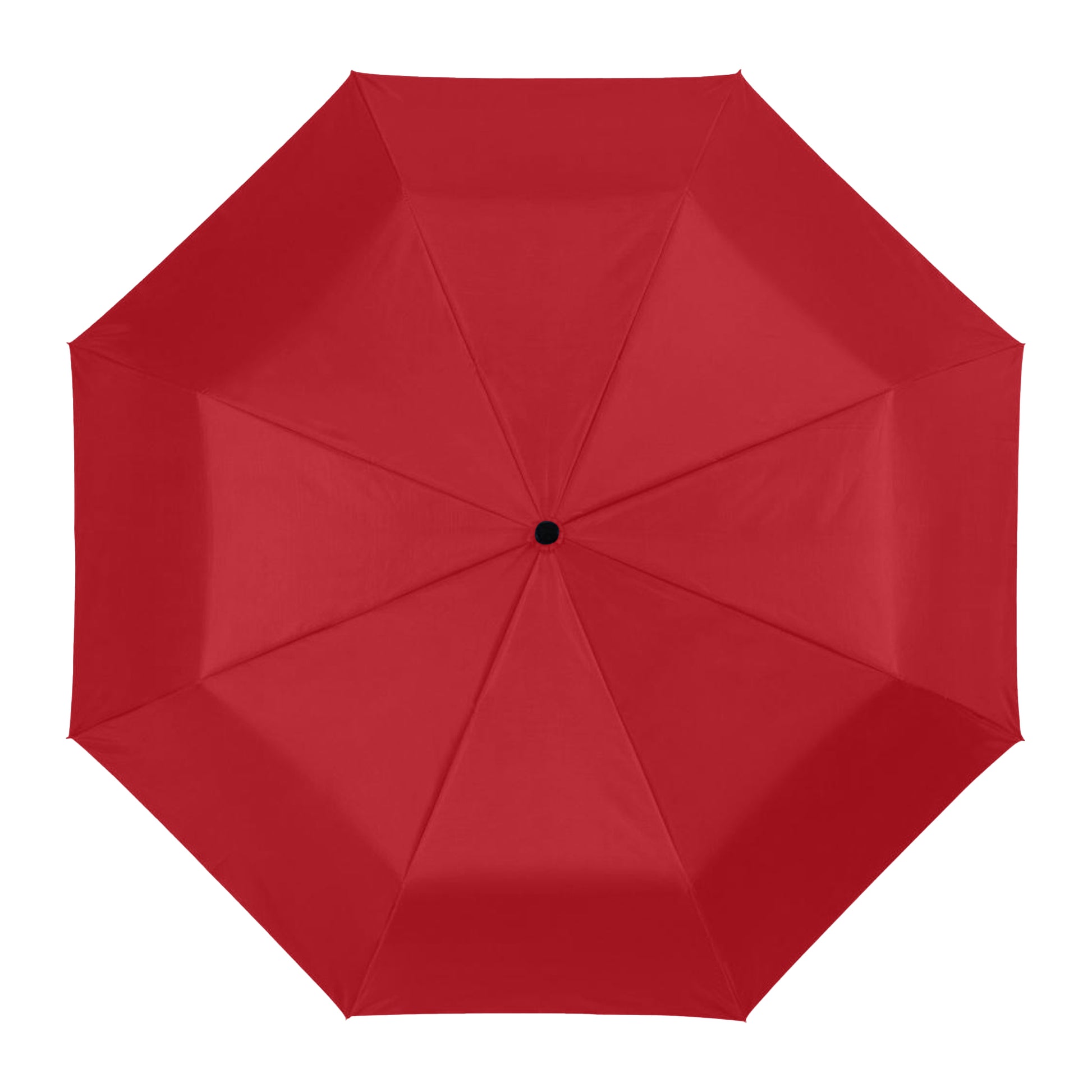 Red - Back - Bullet 21.5in Ida 3-Section Umbrella