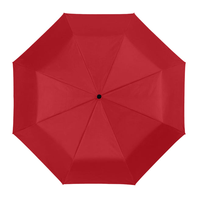 Red - Back - Bullet 21.5in Ida 3-Section Umbrella