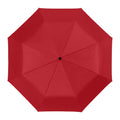 Red - Back - Bullet 21.5in Ida 3-Section Umbrella
