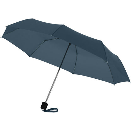 Hale Blue - Front - Bullet 21.5in Ida 3-Section Umbrella