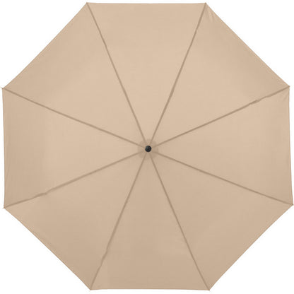 Oatmeal - Side - Bullet 21.5in Ida 3-Section Umbrella