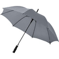 Grey - Front - Bullet 23 Inch Barry Automatic Umbrella
