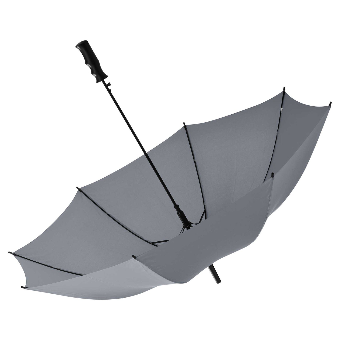 Grey - Back - Bullet 23 Inch Barry Automatic Umbrella
