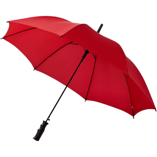 Red - Front - Bullet 23 Inch Barry Automatic Umbrella