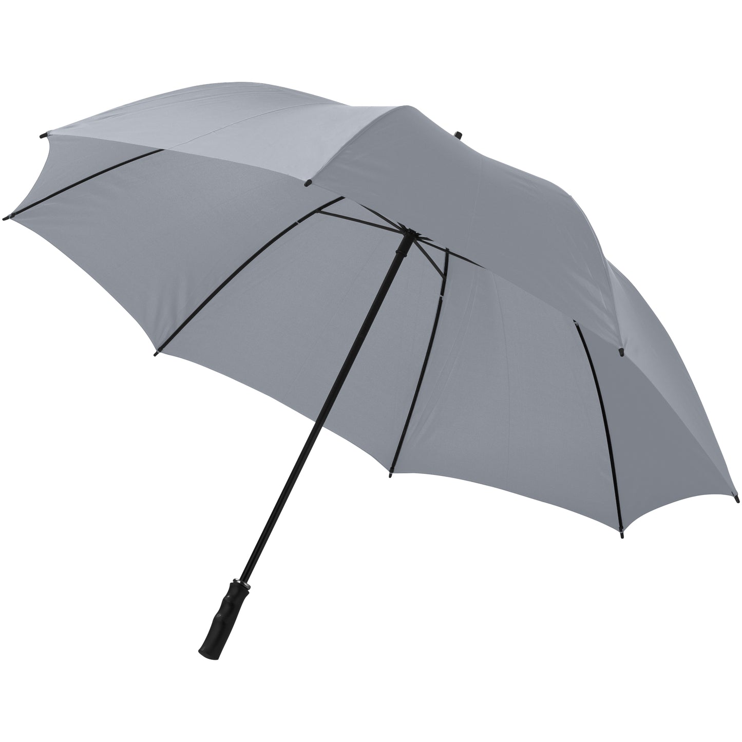 Grey - Front - Bullet 30 Zeke Golf Umbrella