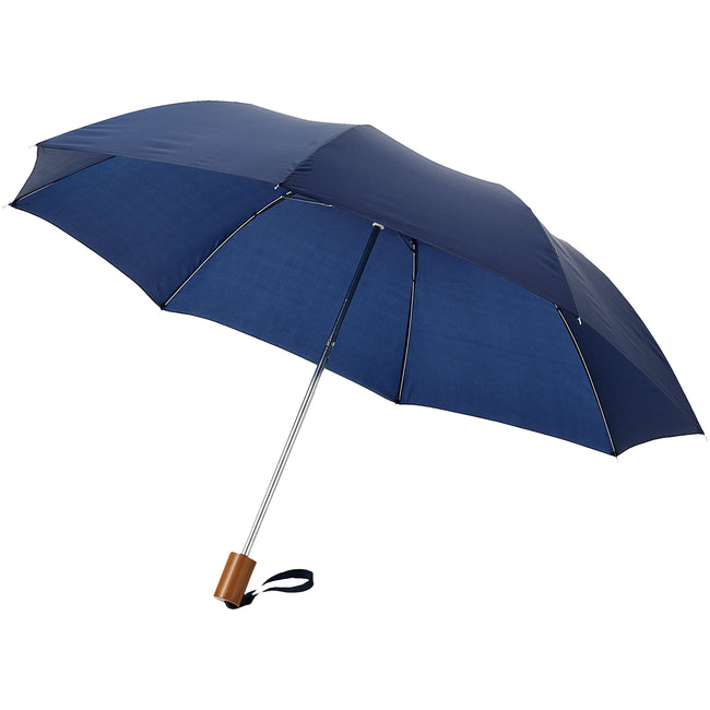 Navy - Front - Bullet 20 Oho 2-Section Umbrella
