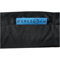 Solid Black - Side - Marksman 21.5 Inch Traveller 3-Section Auto Open & Close Umbrella