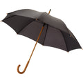 Solid Black - Front - Bullet 23 Inch Jova Classic Umbrella
