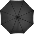 Solid Black - Back - Marksman 23 Inch Noon Automatic Storm Umbrella